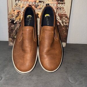 Nautica boys Tan Slip-On Loafers